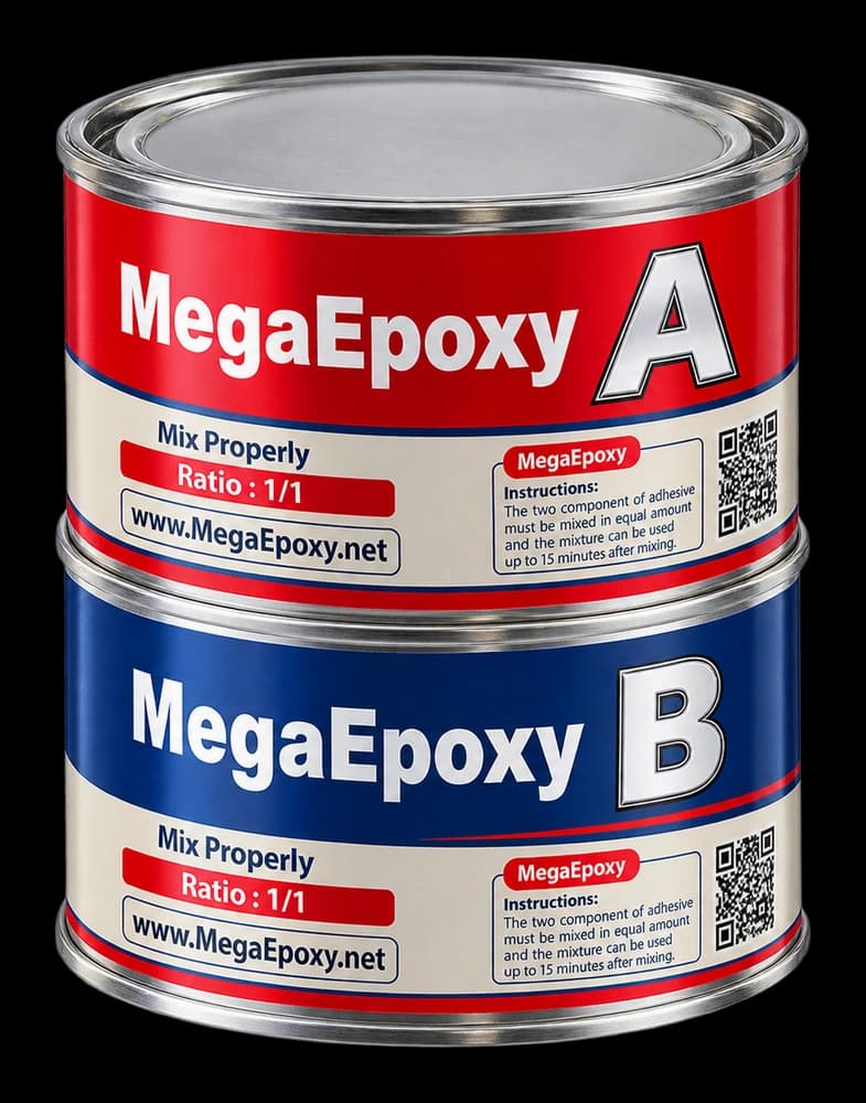 MegaEpoxy A+B ۲۷۰۰ گرم